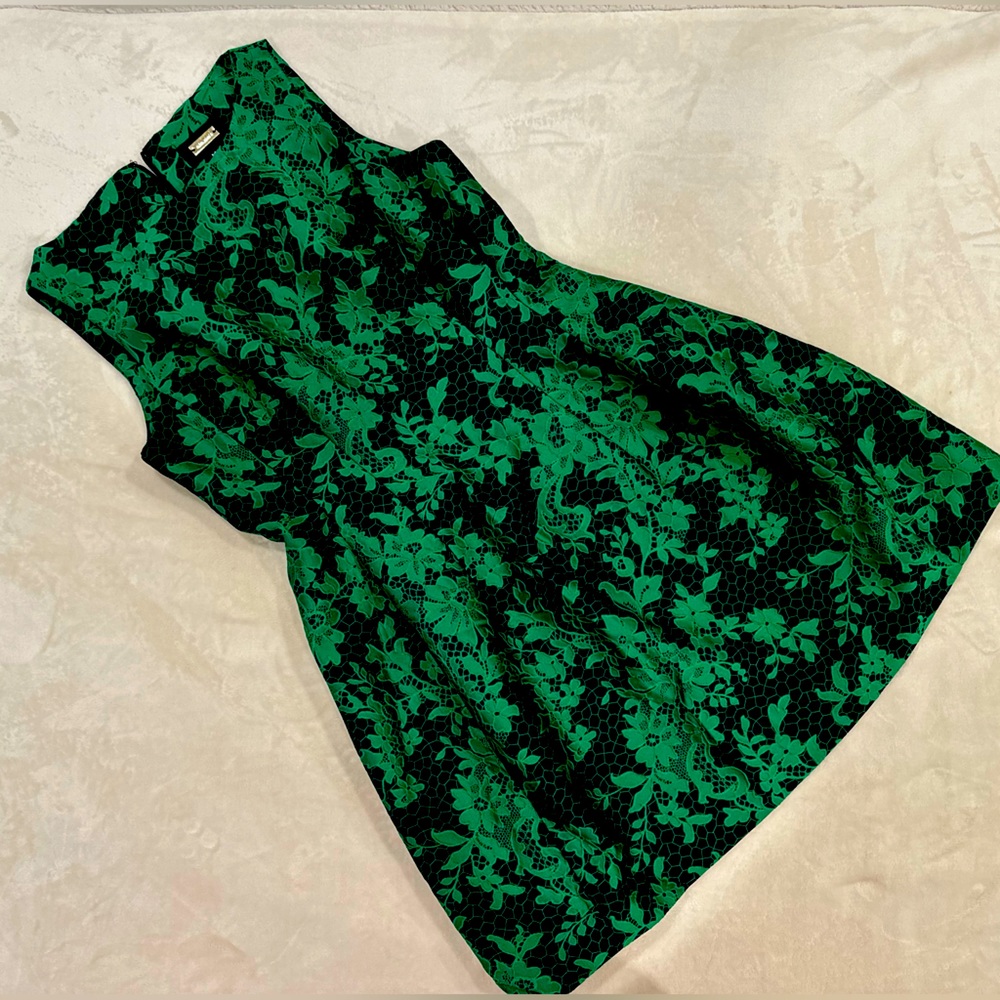 Alexia Admor Green/Black Party Dress
